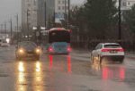 Sivas’ta gök gürültüsü ve kuvvetli yağış etkili oldu