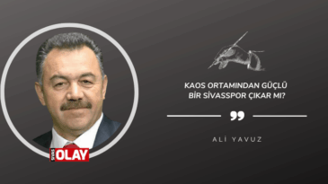 Kaos Ortamından Güçlü Bir Sivasspor Çıkar mı?