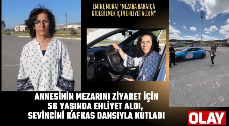 Mezara rahatça gidiyorum