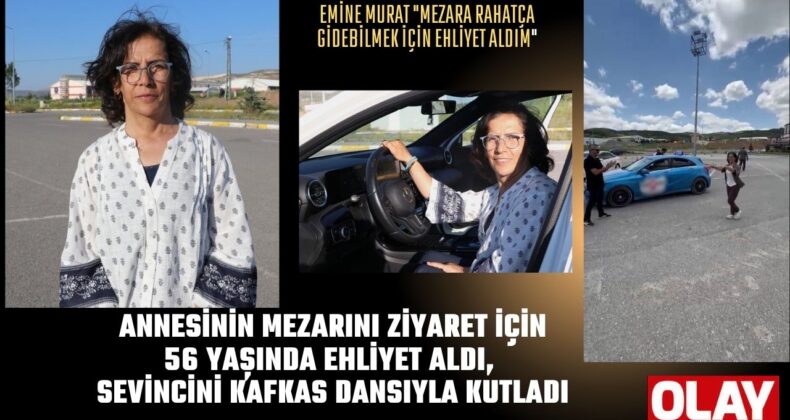 Mezara rahatça gidiyorum