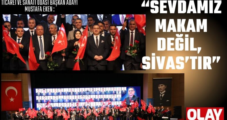 Eken’den Güçlü Mesaj:
