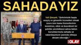 Vatandaşın huzur ve güveni için,