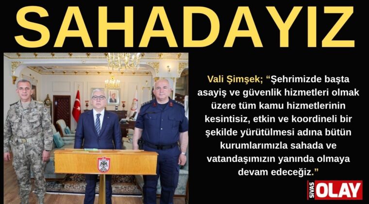 Vatandaşın huzur ve güveni için,