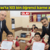 Sivas’ta 103 bin öğrenci karne aldı