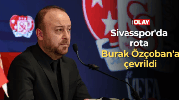 Sivasspor’da rota Burak Özçoban’a çevrildi