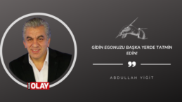 Gidin egonuzu başka yerde tatmin edin!