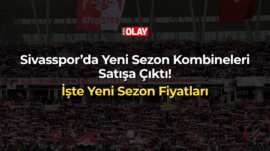 Sivasspor’da Yeni Sezon Kombineleri Satışa Çıktı