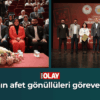 Sivas’ın afet gönüllüleri göreve hazır