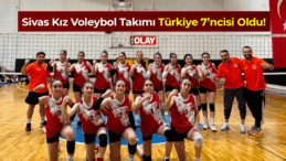 Sivas Kız Voleybol Takımı Türkiye 7’ncisi Oldu!