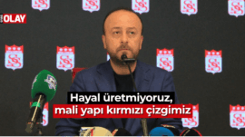 Başkan Özçoban: Hayal üretmiyoruz, mali yapı kırmızı çizgimiz