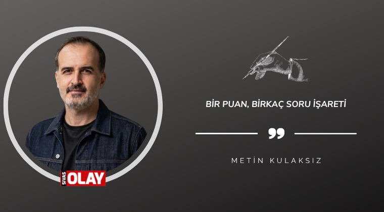 Bir Puan, Birkaç Soru İşareti