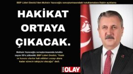“17 yıldır hadisenin takipçisiyiz”