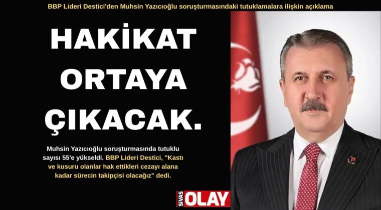 “17 yıldır hadisenin takipçisiyiz”