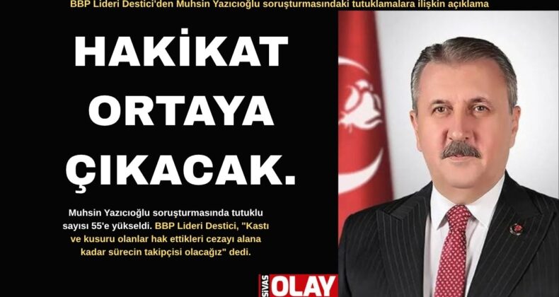 “17 yıldır hadisenin takipçisiyiz”