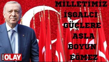 “Asla boyun eğmeyeceğiz”