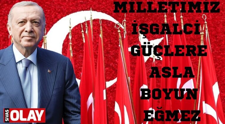 “Asla boyun eğmeyeceğiz”