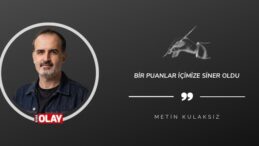 Bir Puanlar İçimize Siner Oldu