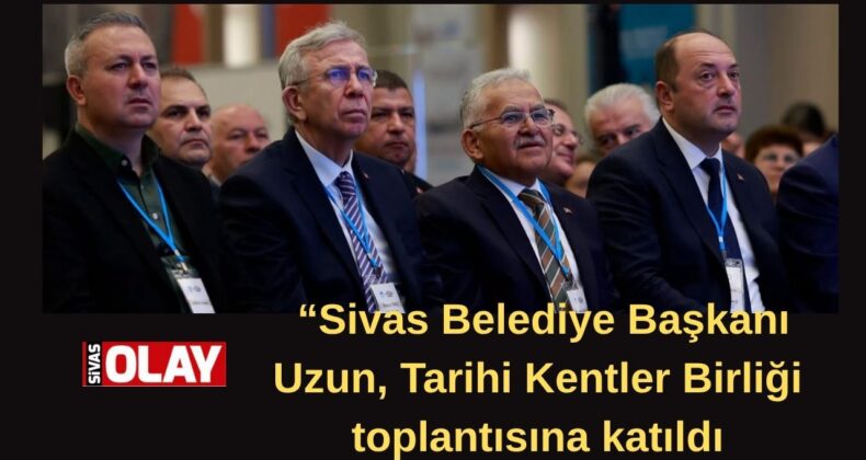 “Tarihine sahip çıkan şehirler, geleceğini de güvence altına alır.