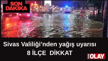 Sağanağa dikkat