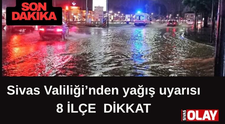 Sağanağa dikkat