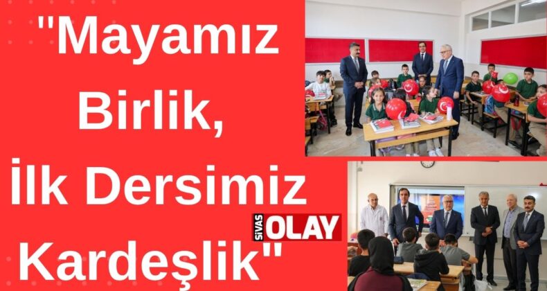 Sivas’ta 113 bin öğrenci ders başı yaptı
