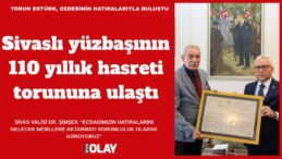 Gönül köprüsü kuruldu