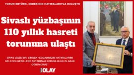 Gönül köprüsü kuruldu