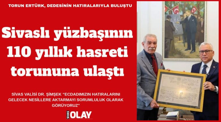 Gönül köprüsü kuruldu