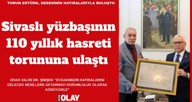 Gönül köprüsü kuruldu