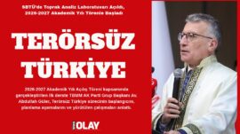 Akademik yılın ilk dersi: Terörsüz Türkiye