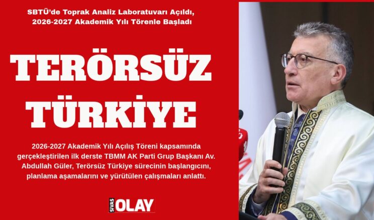 Akademik yılın ilk dersi: Terörsüz Türkiye