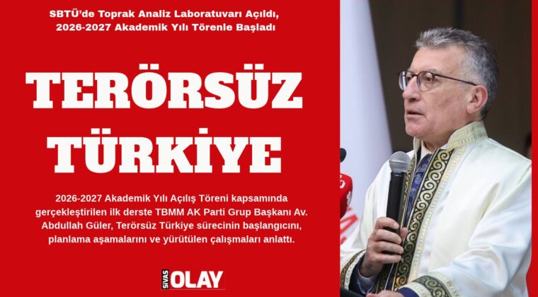 Akademik yılın ilk dersi: Terörsüz Türkiye