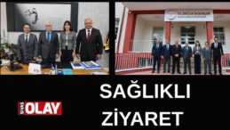Başarı ve kolaylıklar diledi