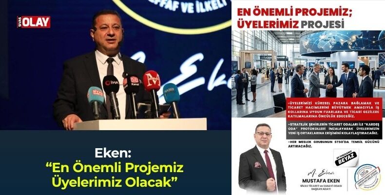 Eken: “En Önemli Projemiz Üyelerimiz Olacak”